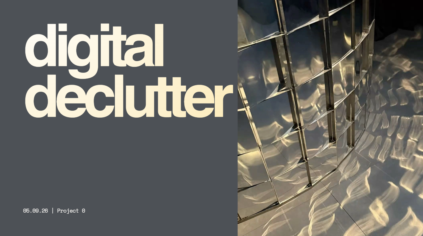 digital declutter